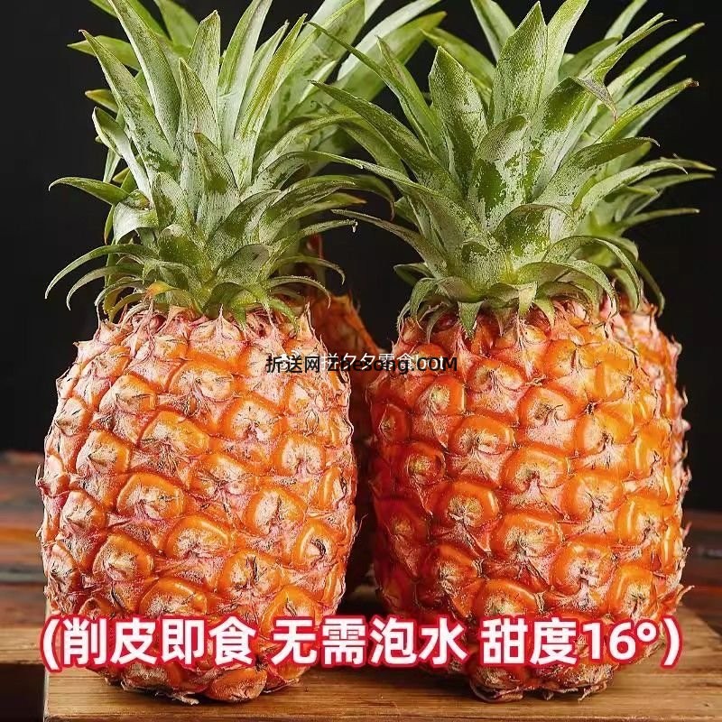 海南金????凤梨 净重2-2.5斤 9.9元 - 折送网