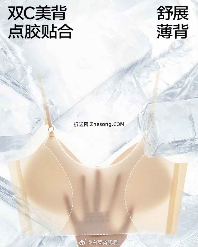 KISSY氧心冰丝山茶花内衣2件 57.9元 - 折送网