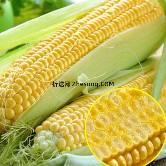 新鲜水果玉米5斤 6.86元 - 折送网