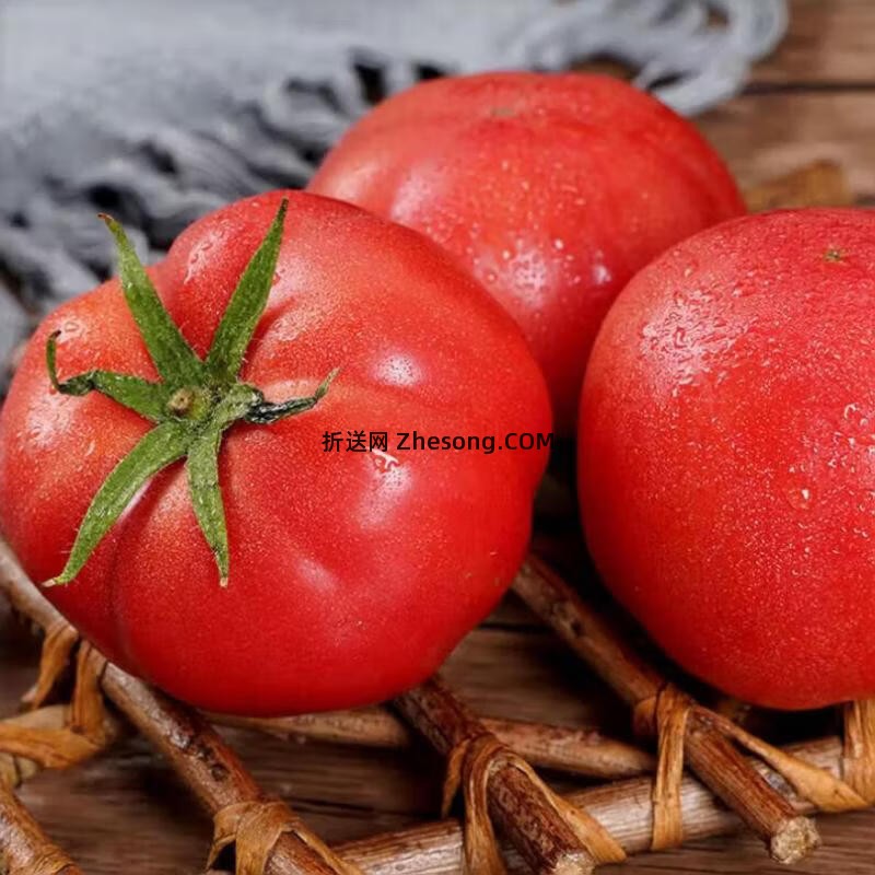 沙瓤番茄带箱5斤装 8.90元 - 折送网